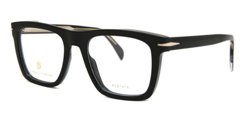 David Beckham Eyeglasses Db 7020 0807 for Men Stylish Black Demo Lens Ideal for Daily Wear