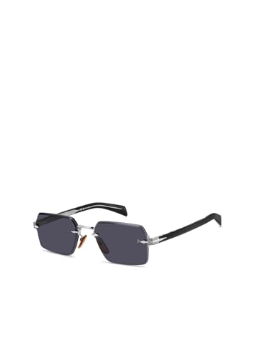 David Beckham DB 7109/S Men's Rutenium Black/Grey Sunglasses for Men Featuring Ultra-light Design 56/20/145