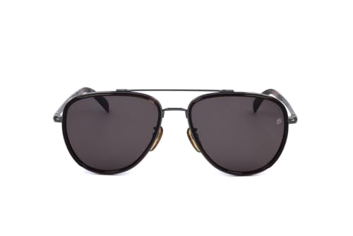 David Beckham DB 7068/G/S Dark Ruthenium/Dark Brown 58/18/145 Men's Sunglasses for Outdoor Adventurers