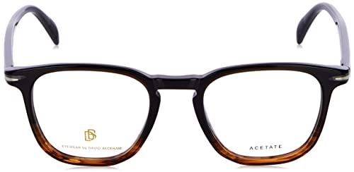 David Beckham Eyeglasses DB 1050 EX4 Brown Horn for Men and Women Fashionable Prescription Sunglasses
| David Beckham E