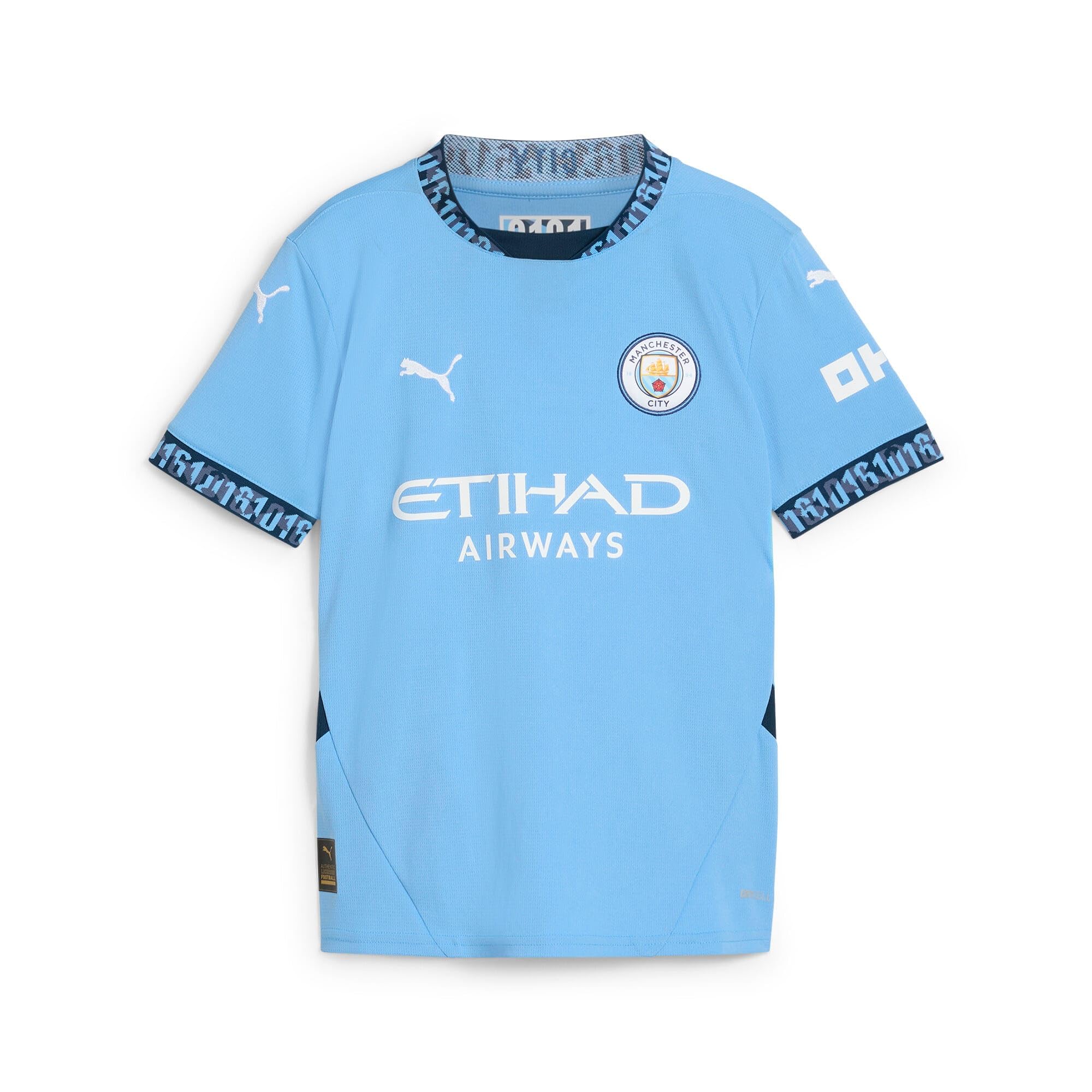PUMA Manchester City FC Kids 2024/25 Home Soccer Jersey - Light Blue for Boys
| PUMA Manchester City FC Kids 2024/25 Ho
